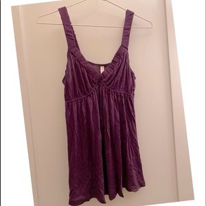 Purple tank top